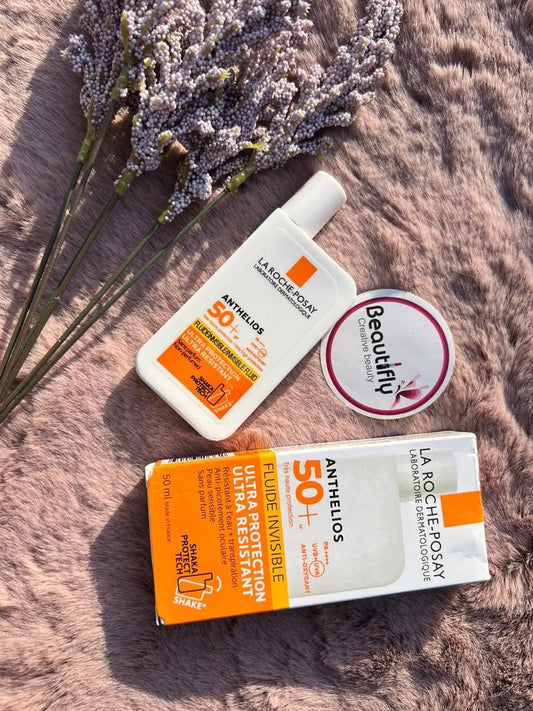 La Roche-Posay Anthelios Invisible Fluid SPF50+ Sunscreen – Sensitive Skin | Original Imported | Pakistan