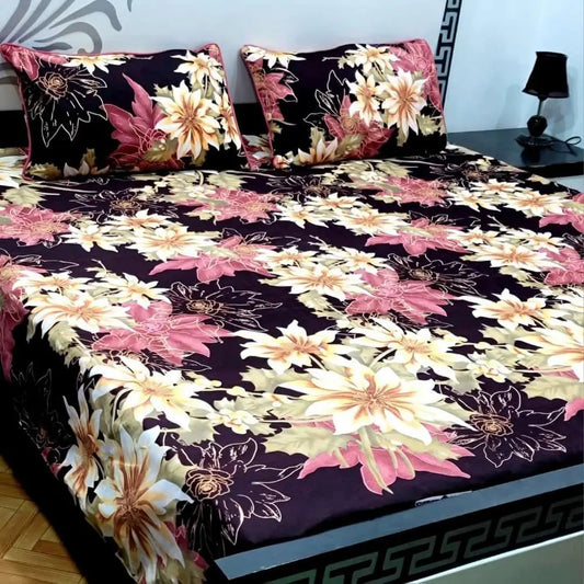 Printed Double Bedsheet beautifull wear