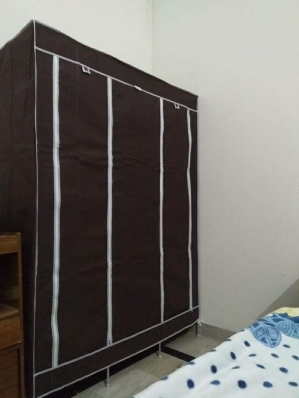 3 Door Fancy & Portable Foldable Closet Wardrobe beautifull wear