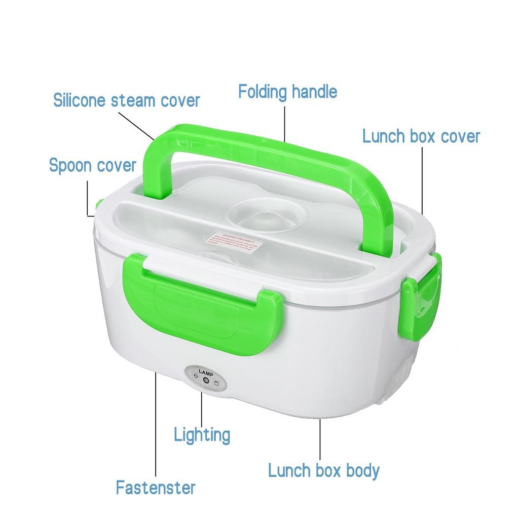 Electric Lunch Box – Portable Food Warmer (Stay Heat | Office & Travel Use) beautifull wear