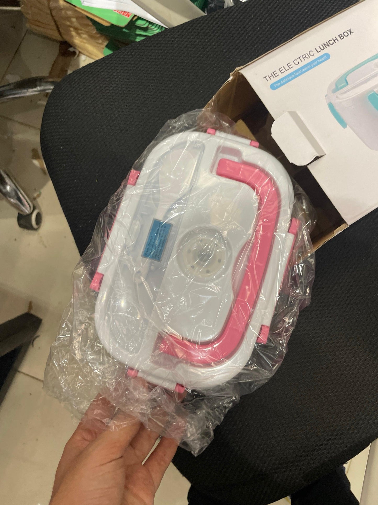 Electric Lunch Box – Portable Food Warmer (Stay Heat | Office & Travel Use) beautifull wear