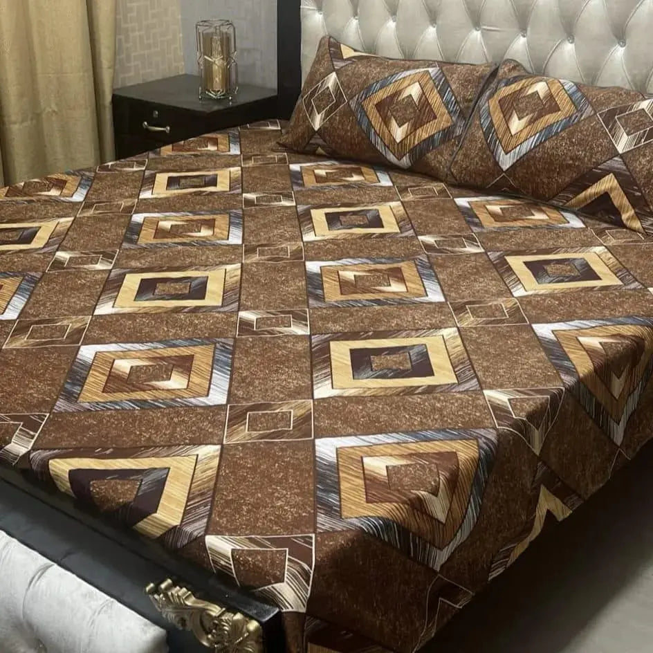 Printed Double Bedsheet beautifull wear