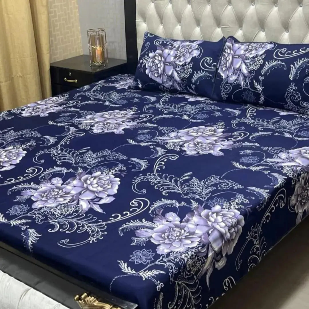 Printed Double Bedsheet beautifull wear