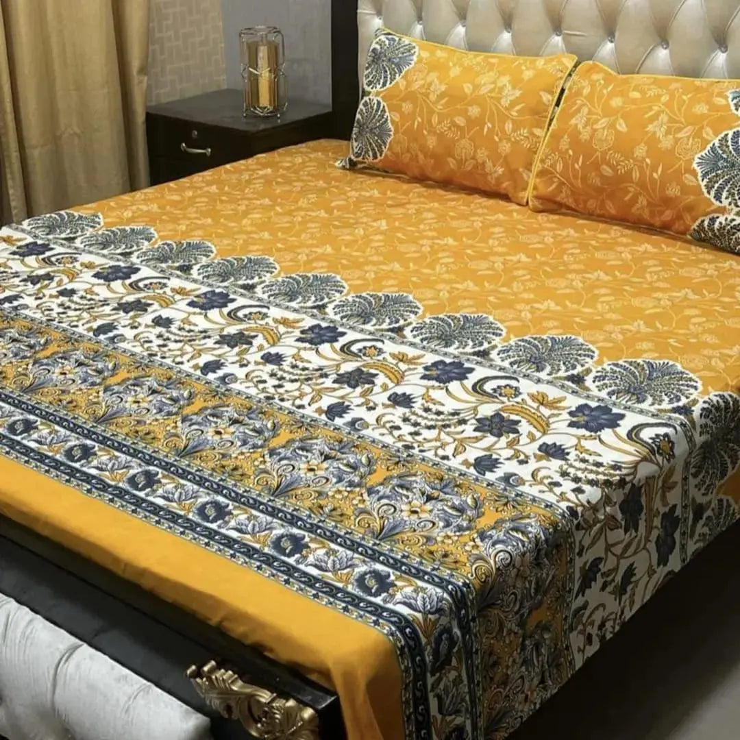 Printed Double Bedsheet beautifull wear