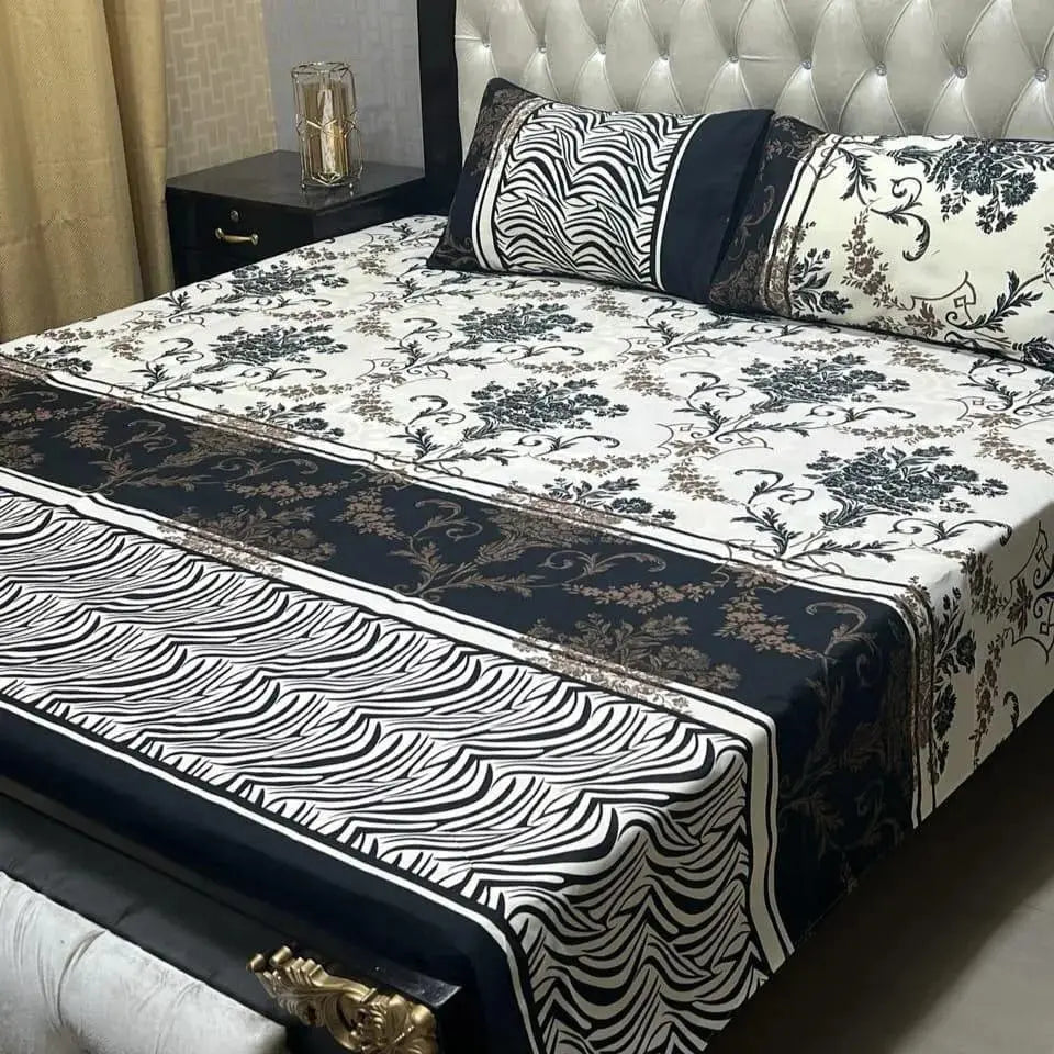 Printed Double Bedsheet beautifull wear