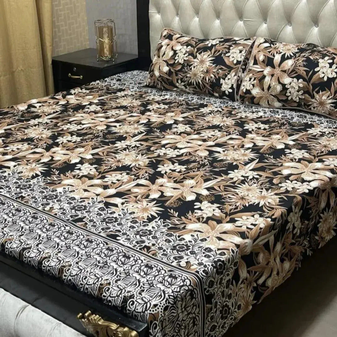 Printed Double Bedsheet beautifull wear
