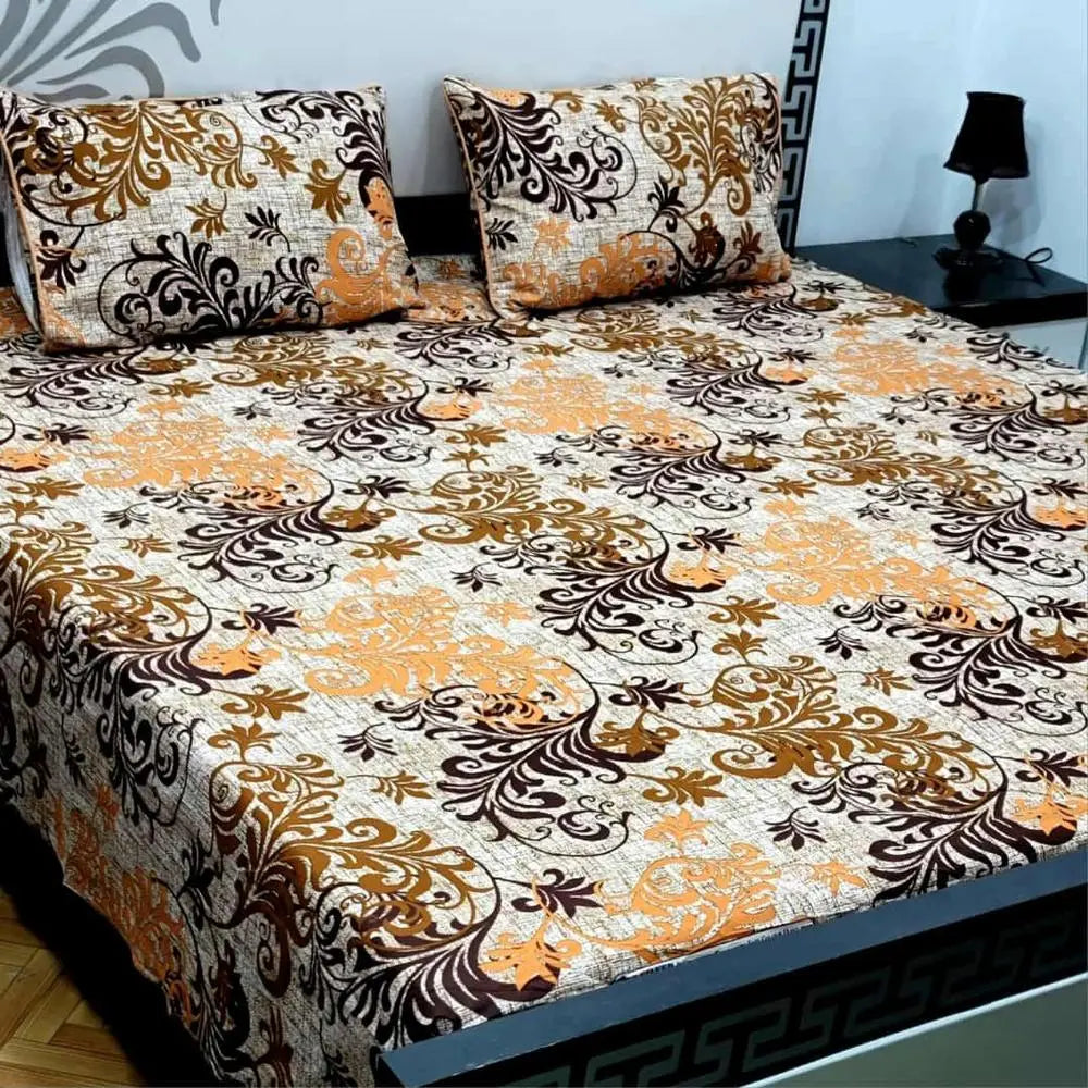 Printed Double Bedsheet beautifull wear