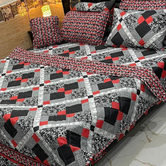 7piece Salonika cotton comforter set beautifull wear