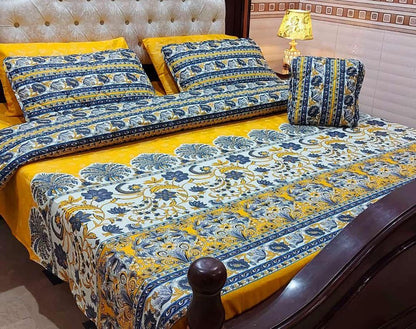 7piece Salonika cotton comforter set beautifull wear
