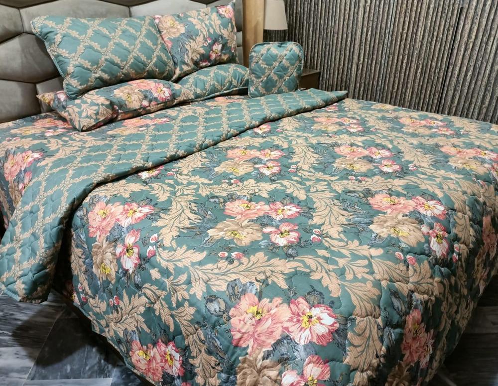 7piece Salonika cotton comforter set beautifull wear