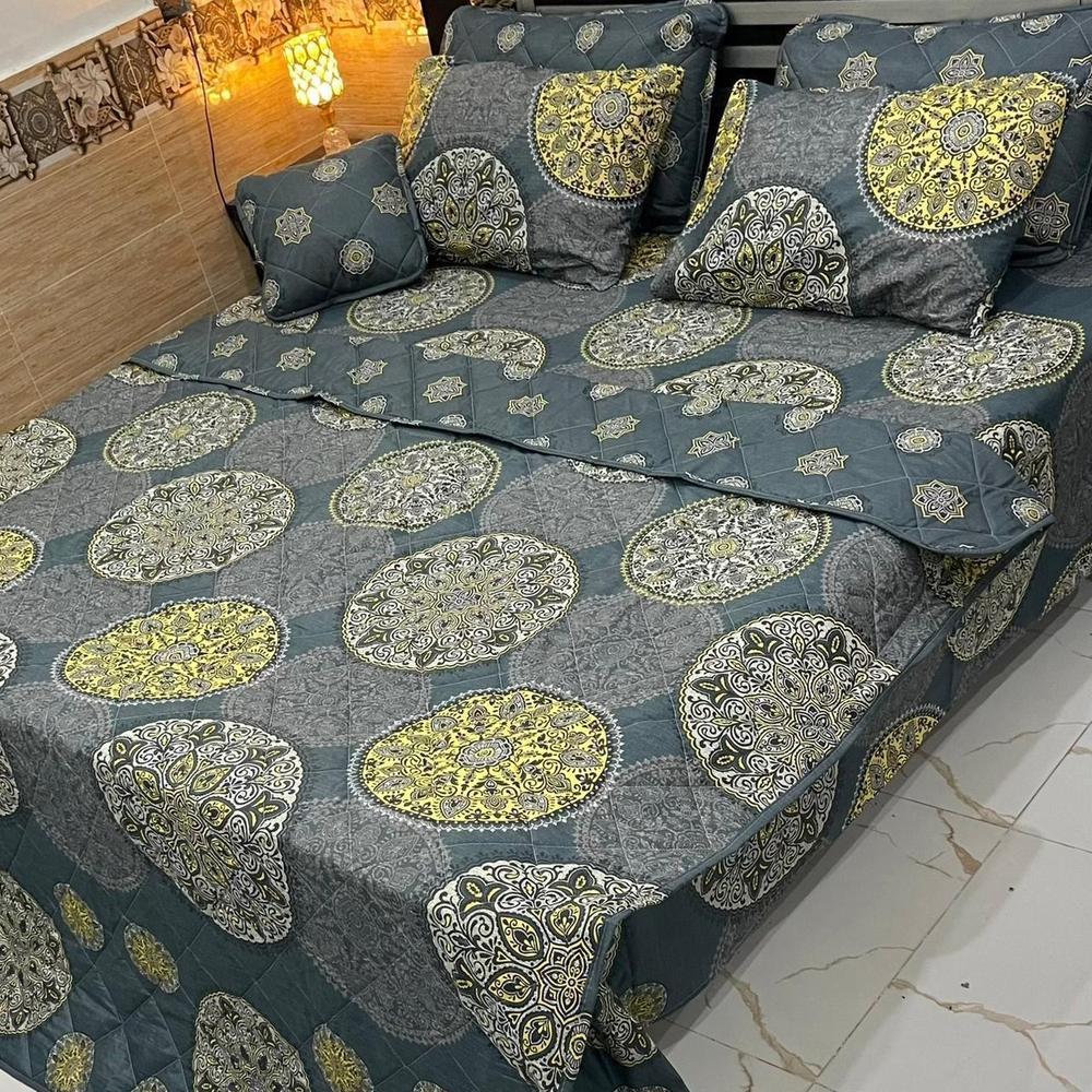 7piece Salonika cotton comforter set beautifull wear