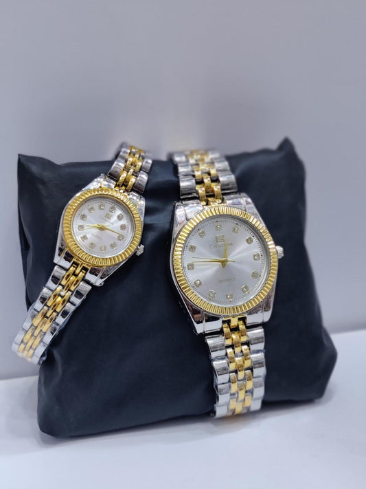 Stainless Steel Analog Couple Watch for men beautifull wear