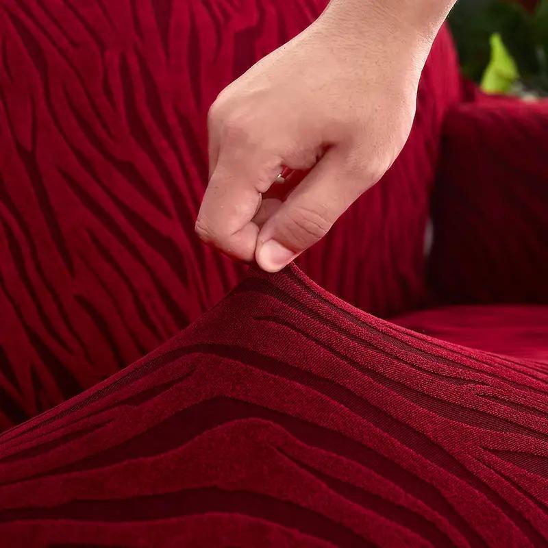 7 Piece Zebra Velvet Sofa Covers beautifull wear
