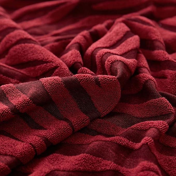 7 Piece Zebra Velvet Sofa Covers beautifull wear