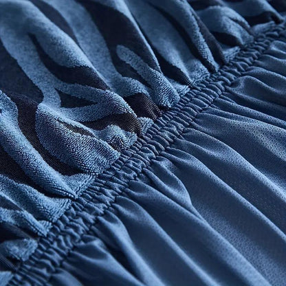 7 Piece Zebra Velvet Sofa Covers beautifull wear