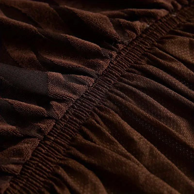 7 Piece Zebra Velvet Sofa Covers beautifull wear