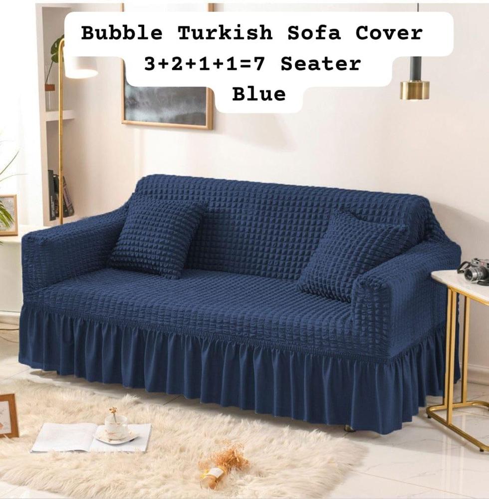 7 Piece Turkish Style Bubble Sofa Cover beautifull wear