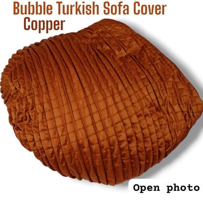 7 Piece Turkish Style Bubble Sofa Cover beautifull wear