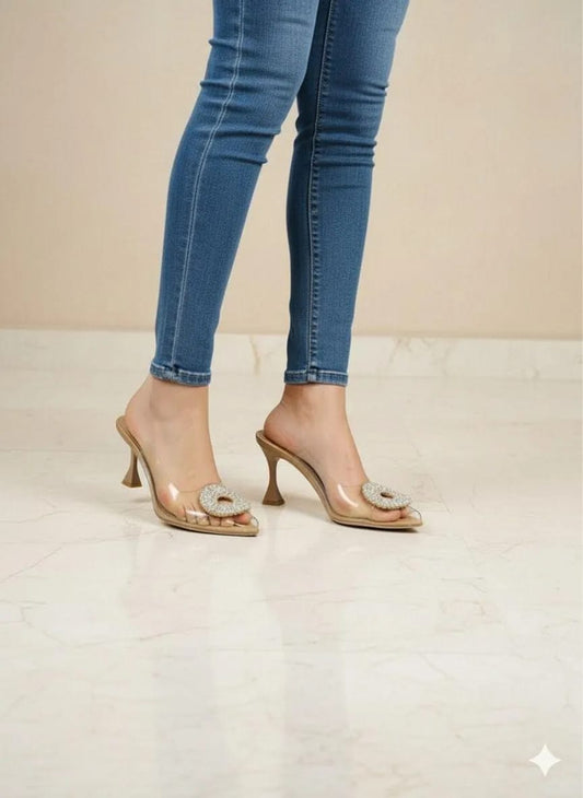 Cinderella Transparent Heels beautifull wear