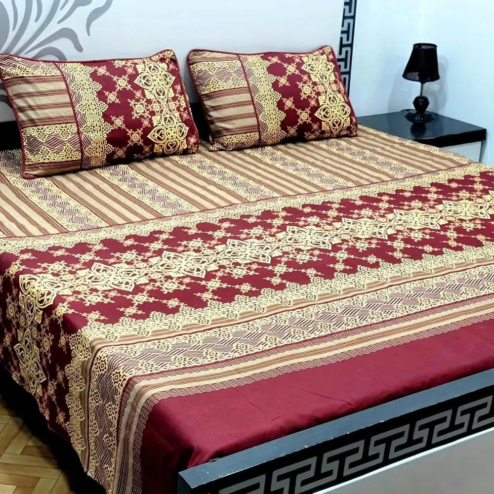 Printed Double Bedsheet beautifull wear