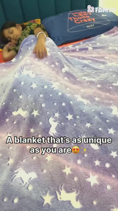 Glow in The Dark Magical Blanket