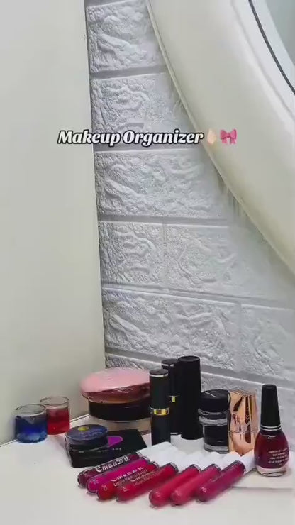 360° Rotating Bear Makeup Storage Box